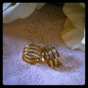 Vintage Direction One Small Open Work Earrings